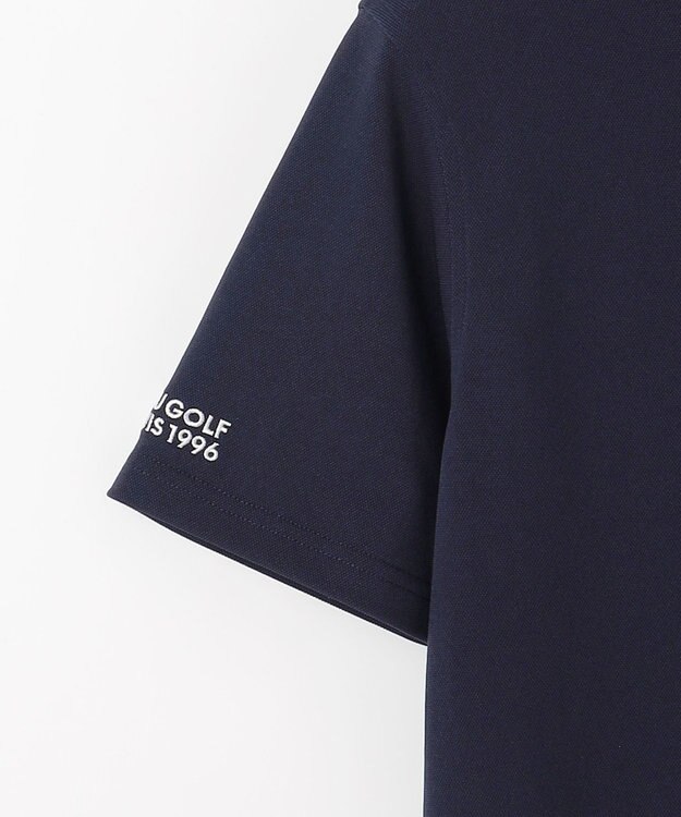 23区GOLF 【MEN】エイトムーブカノコ ストレッチポロシャツ ネイビー系