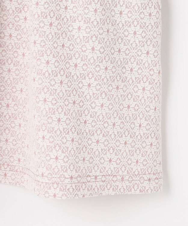 組曲 KIDS 【110-140㎝】 フロストフラワージャガード ワンピース ラベンダー