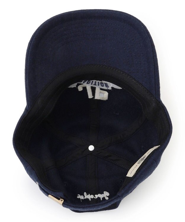 J.PRESS MEN 【NYUZELESS】メルトンベースボール キャップ ネイビー系