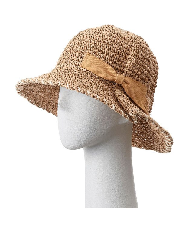 MOONBAT estaa ペーパー透かし編み コードクロッシェ／サイズ調整可 オフホワイト