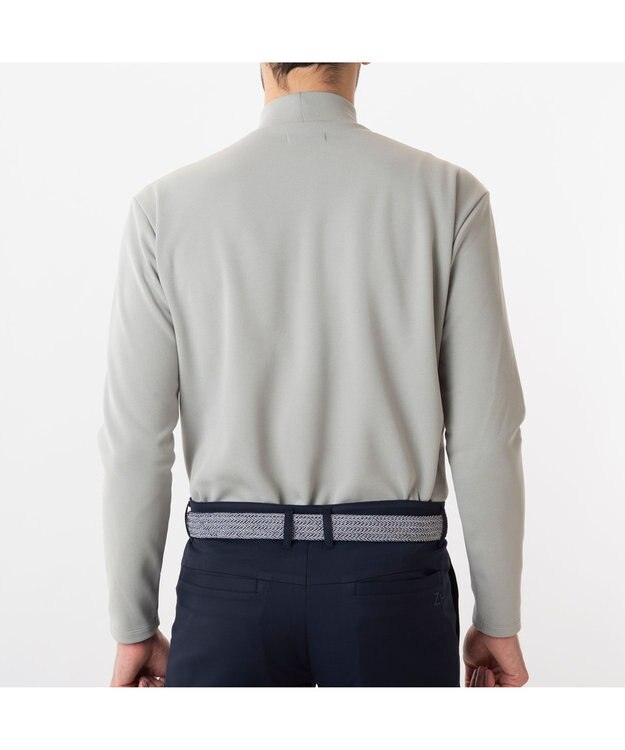 ZERO HALLIBURTON ゼロハリバートン ZERO HALLIBURTON ヒートエナジー×カラット　モックネック長袖 82246 グレー