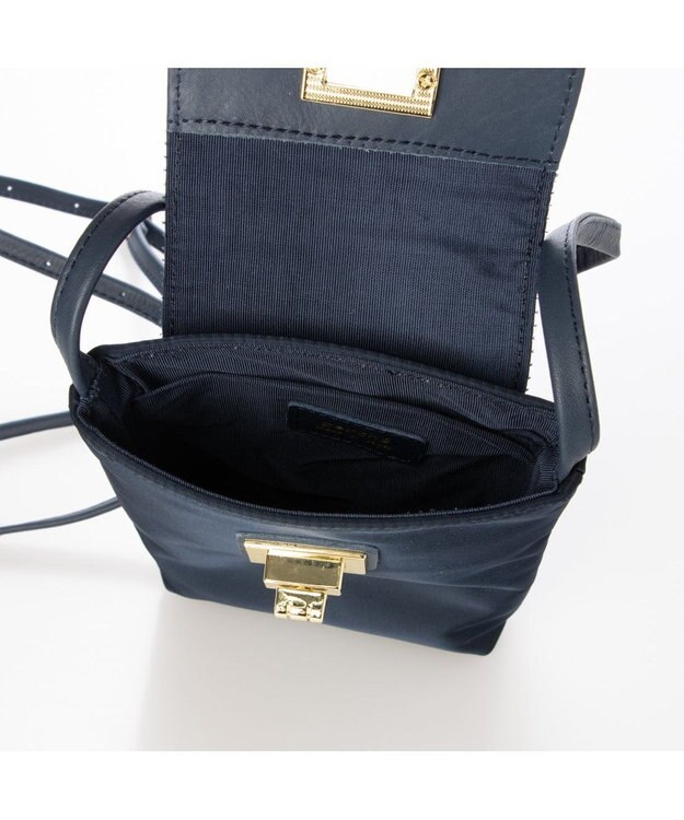 UNBILLION VERYコラボ ペルケ perche / 牛革フラップナイロンショルダーバッグ VERYコラボ ペルケ perche / 牛革フラップナイロンショルダーバッグ