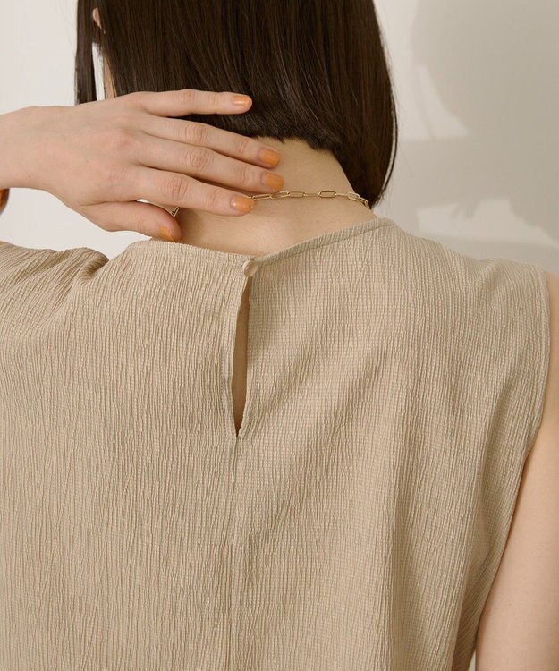 AMERICAN HOLIC バックホールドロストIラインワンピース【WEB限定カラー有り】 Beige