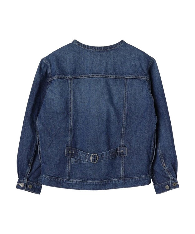 AMERICAN HOLIC ノーカラーデニムＧジャン Indigo