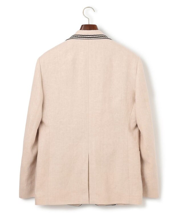 J.PRESS MEN 【J.PRESS ORIGINALS】Linen Basket 2B Club Jacket / Made in Japan アイボリー系