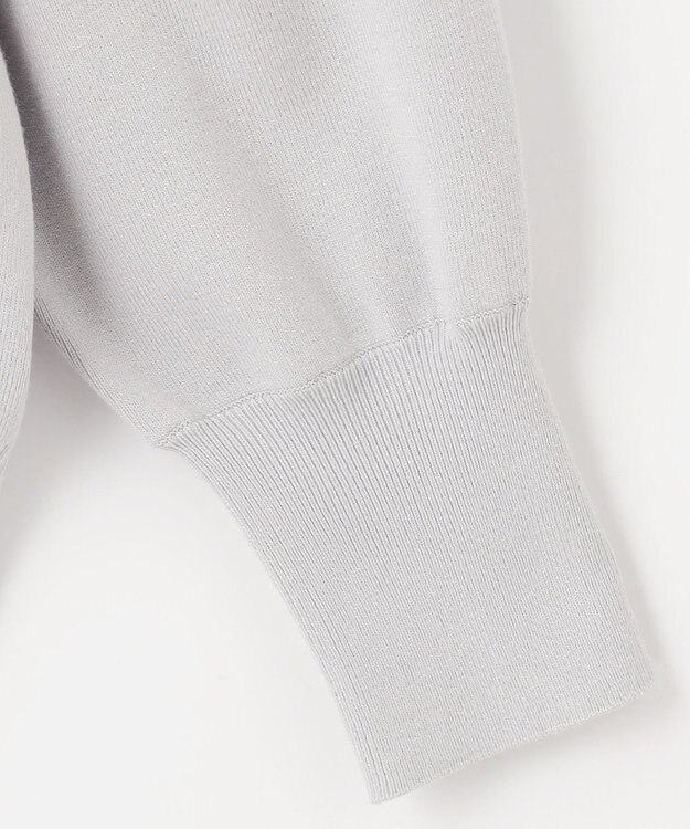 ANY SIS 【洗える】フロントライン ニット ミントグレー