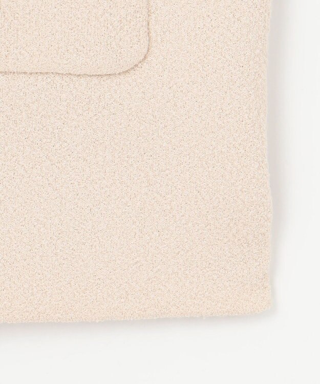 自由区 【カタログ掲載】ループボンディングニット ベスト ベージュ