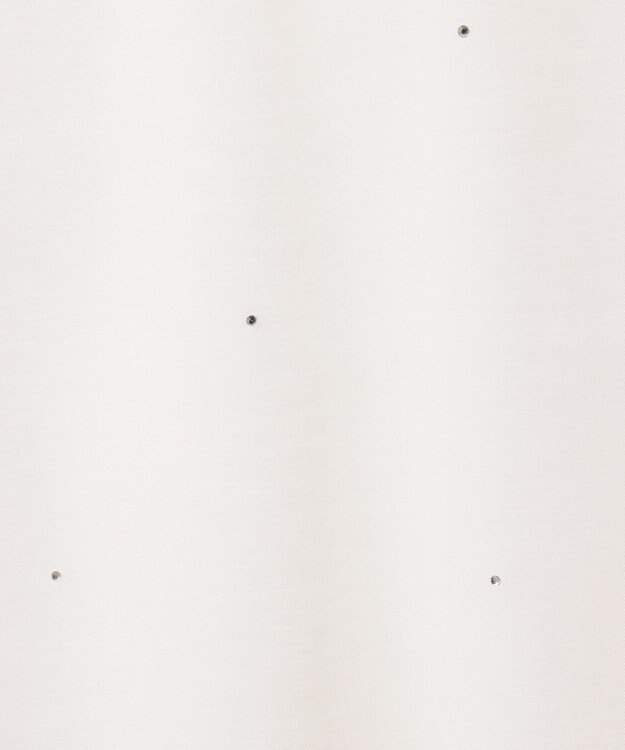 earth music&ecology ラインストーンチュールドッキングプルオーバー Ivory