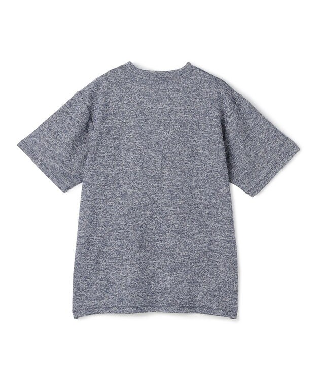 JOSEPH HOMME 【WEB・一部店舗限定】 メランジウィーブ　半袖カットソー ネイビー系