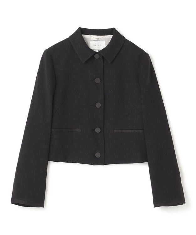 BEIGE， PAUL / ショートジャケット Black