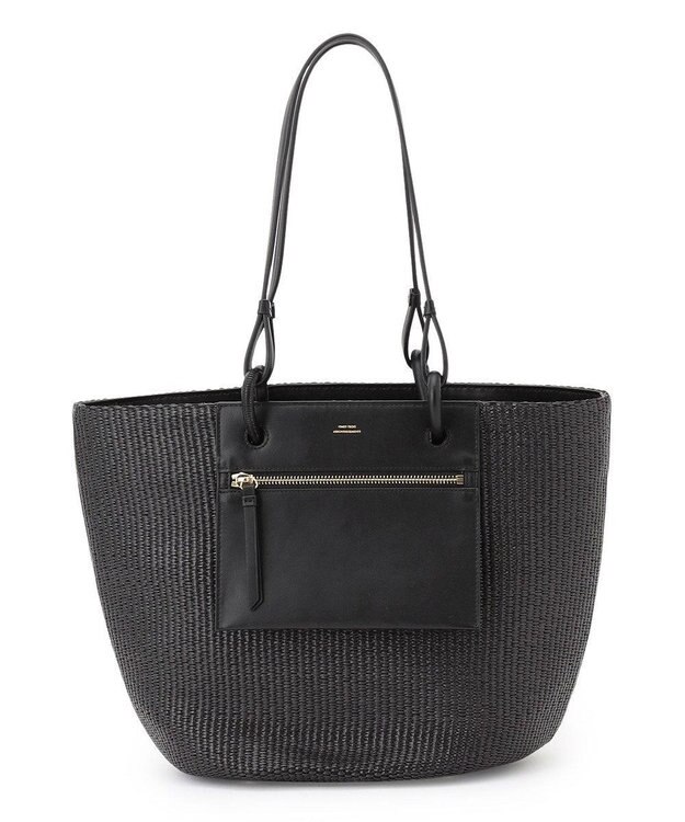 23区 雑材 トートバッグ ブラック×ブラック