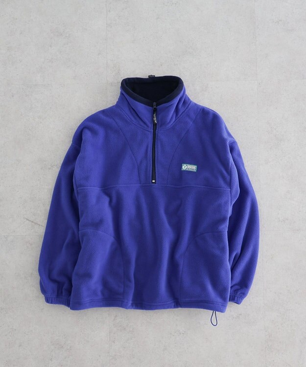 AMERICAN HOLIC Ｄｉｓｃｕｓ／ハーフＺＩＰフリースプルオーバー Blue