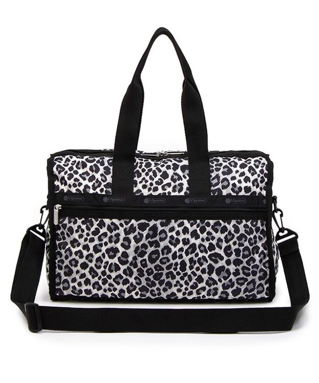 LeSportsac DELUXE MED WEEKENDER/ニュートラルレオパード ニュートラルレオパード