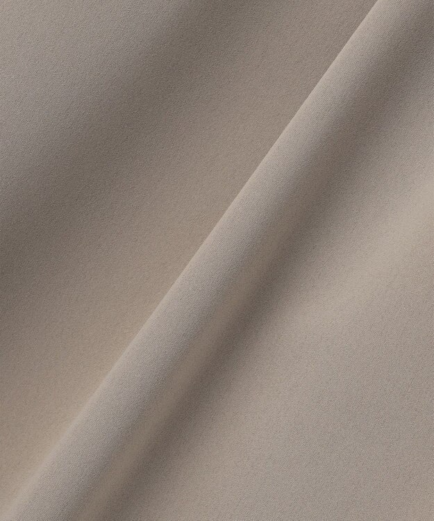 UNFILO 【接触冷感/吸水速乾】サマーセットアップ ワイドパンツ ダークブラウン系