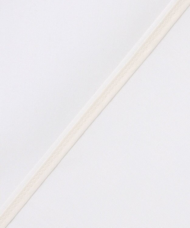 #Newans 【洗濯機可】シャーリングカフスシャツ ホワイト