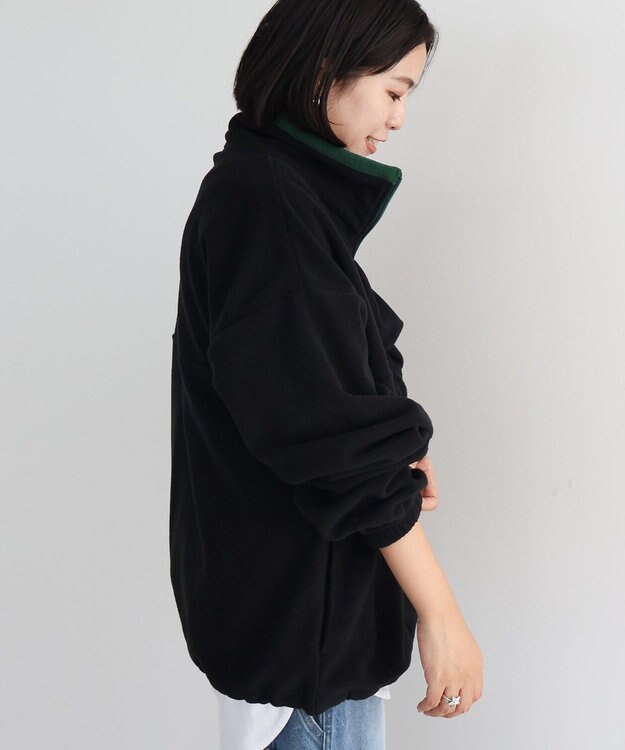 AMERICAN HOLIC Ｄｉｓｃｕｓ／ハーフＺＩＰフリースプルオーバー Black