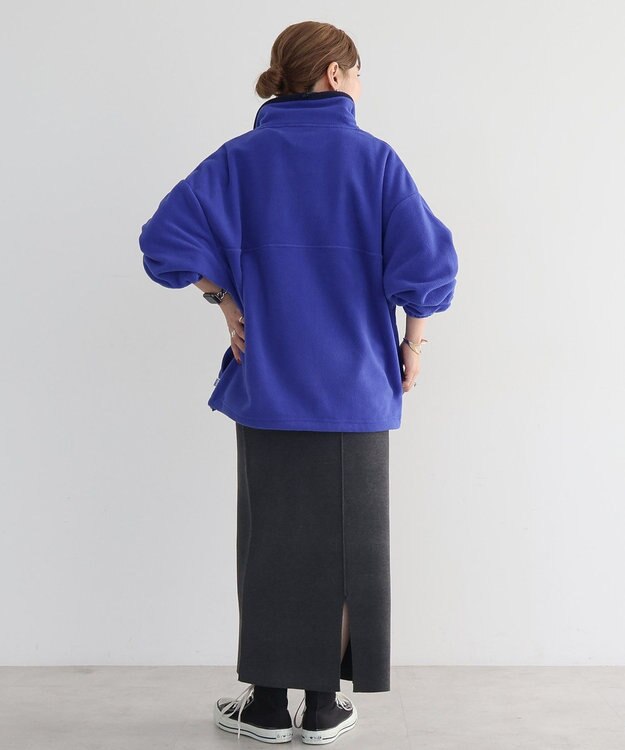 AMERICAN HOLIC Ｄｉｓｃｕｓ／ハーフＺＩＰフリースプルオーバー Blue