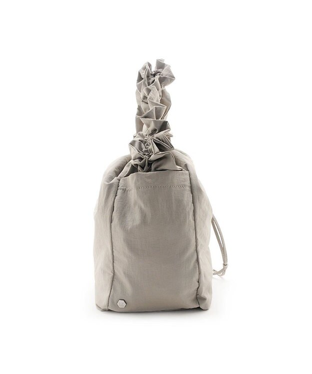 MioFIRANO DRAPE C001 ハンドバッグ 2WAY はっ水 LIGHT GRAY