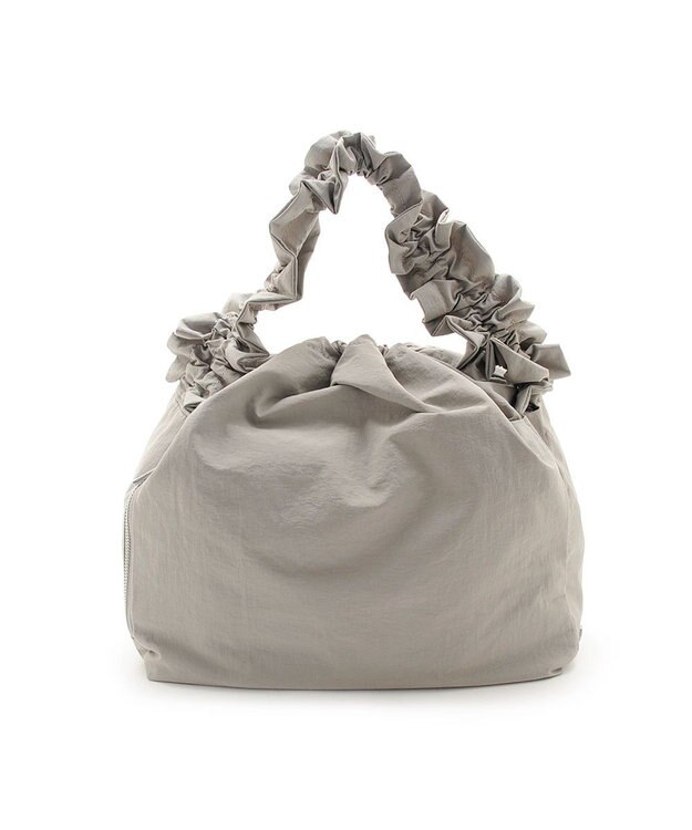 MioFIRANO DRAPE C001 ハンドバッグ 2WAY はっ水 LIGHT GRAY