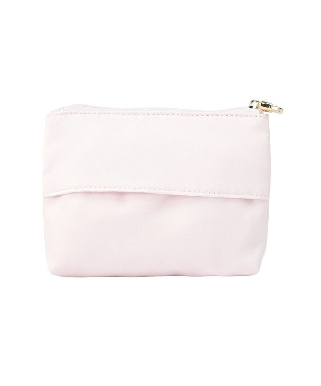 Maison de FLEUR サテンリボンティッシュケース Pink