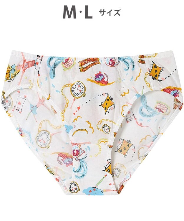 tsumori chisato SLEEP ツモリチサト ショーツ 綿混ベア天竺素材(身生地) レディース UPX565/ワコール アイボリー