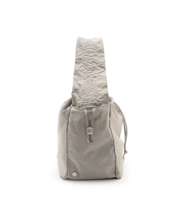 MioFIRANO DRAPE C001 ハンドバッグ 2WAY はっ水 LIGHT GRAY