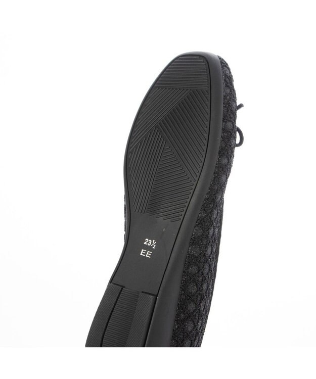 ing <ing>リラックスバレエシューズ ブラックキジ