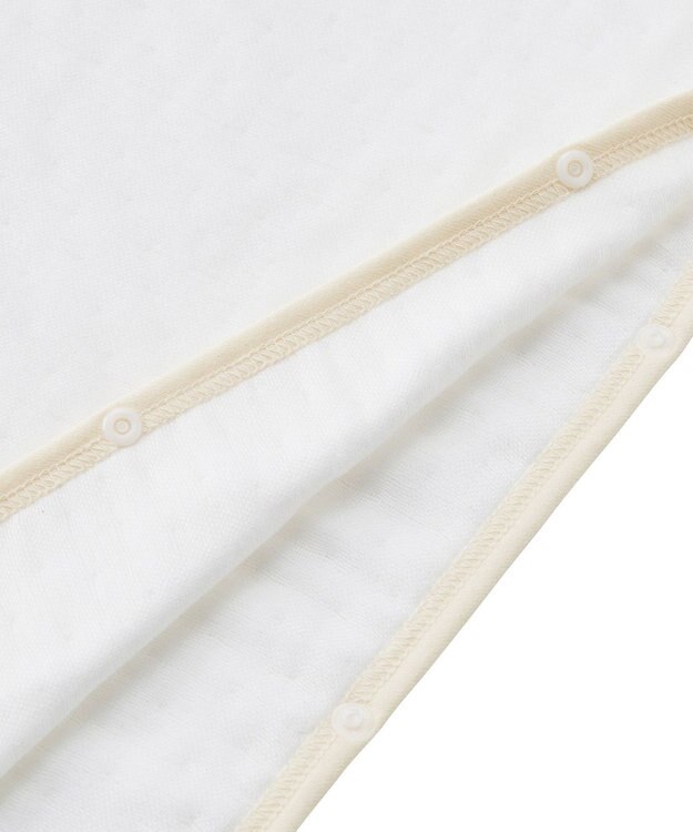 MIKI HOUSE HOT BISCUITS 顔ドン六重織ガーゼスリーパーギフトセット【BOX付き】 白