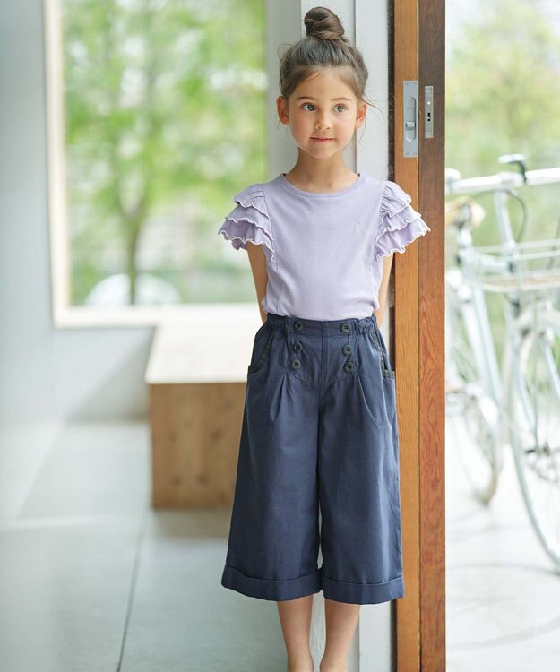 組曲 KIDS 【150-160cm】マリン パンツ ネイビー系