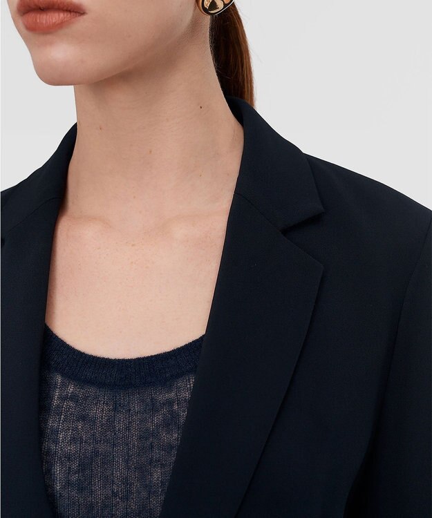 JOSEPH 【FOUNDATIONS】【 JAPAN LIMITED COLOR 】コンフォートキャディー シングルジャケット Navy