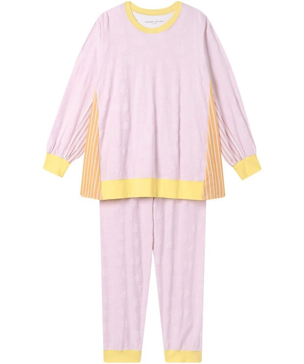 tsumori chisato SLEEP ツモリチサト パジャマ 長袖 長ズボン レディース UDX530/ワコール ピンク