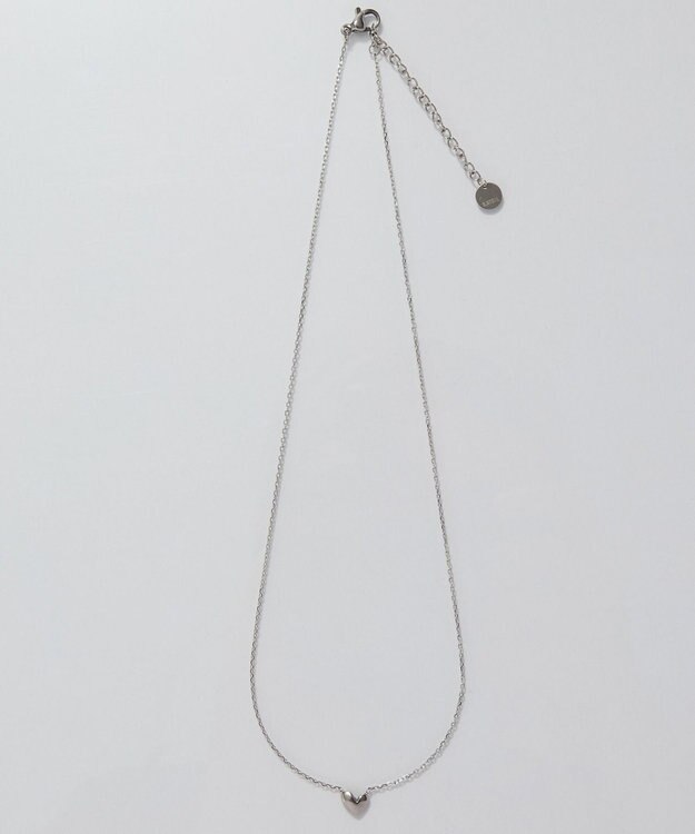 Phoebe <オンワード限定セット>【金属アレルギー対応】スリークハートネックレス×ワンタッチメタルコンビピアス/サージカルステンレス マルチ1