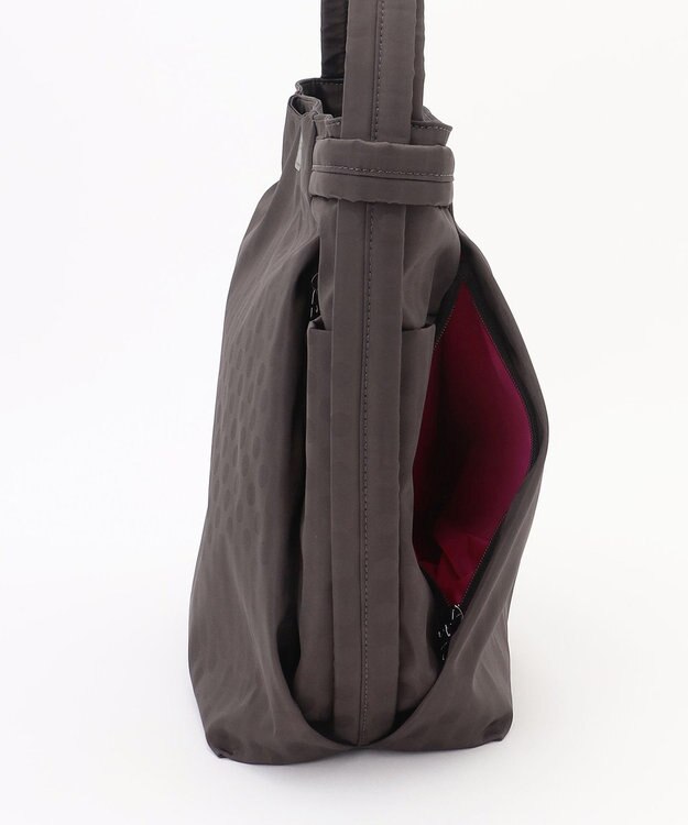 Y'SACCS 【大人のおしゃれ手帖10月号掲載】市川実和子×Y'SACCS　ドット2WAYリュック チョコ