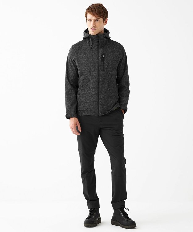 JOSEPH ABBOUD MOUNTAIN 【UNISEX】スラブジャガードバックカモ ブルゾン グレー系7