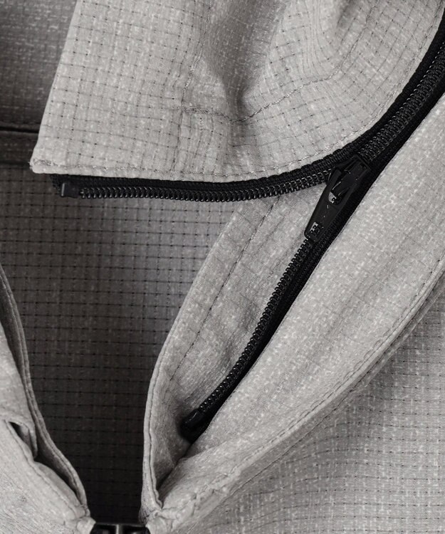 JOSEPH HOMME クールドッツストレッチ　フードブルゾン ライトグレー系