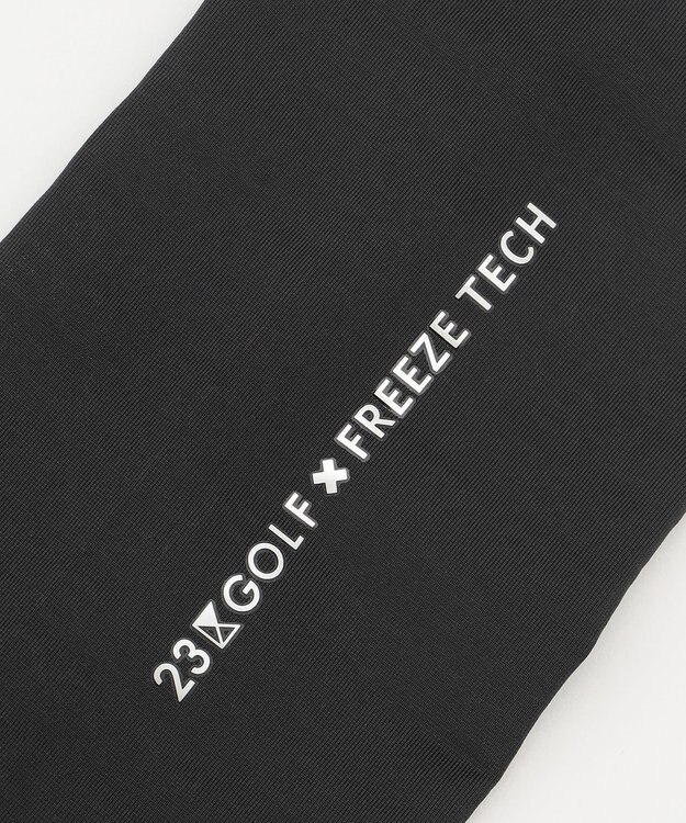 23区GOLF 【UNISEX】氷撃αシリーズ　サムホール付き アームカバー ブラック系