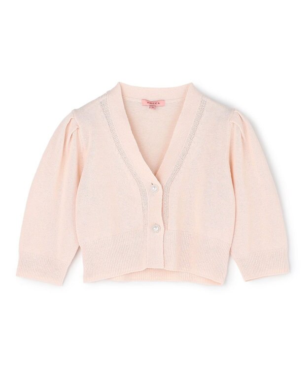 TOCCA SUGAR BITES ニットカーディガン ピンク系
