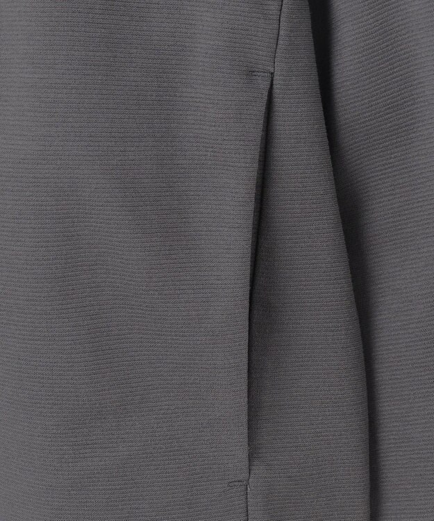 J.PRESS LADIES L グログランジャージー カーディガン スレート系