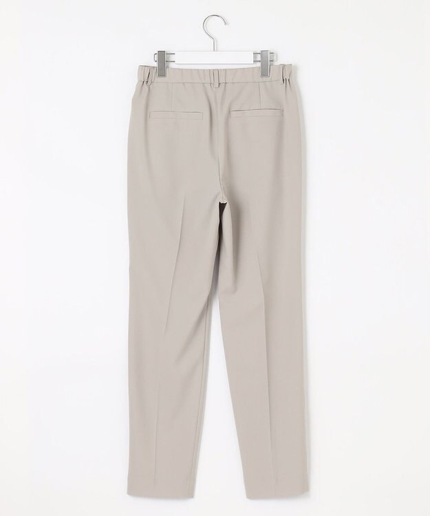 自由区 【洗える・XSサイズあり】ライト2WAYストレッチテーパード パンツ グレー系