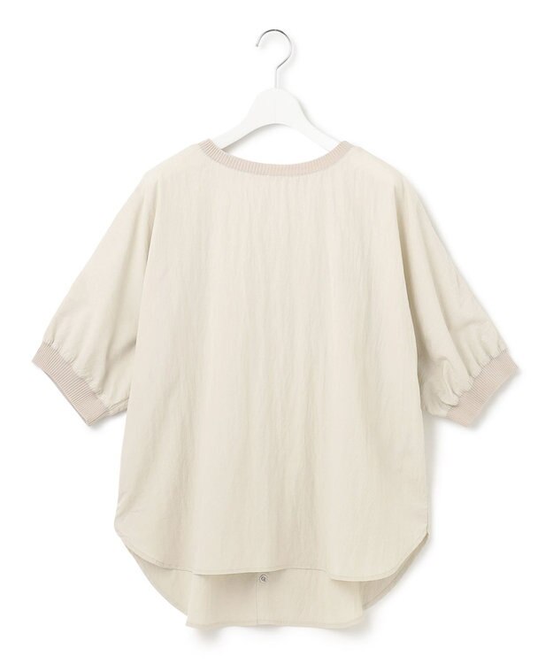 J.PRESS YORK STREET 【WOMEN】ドルマンスリーブ ブラウス アイボリー系