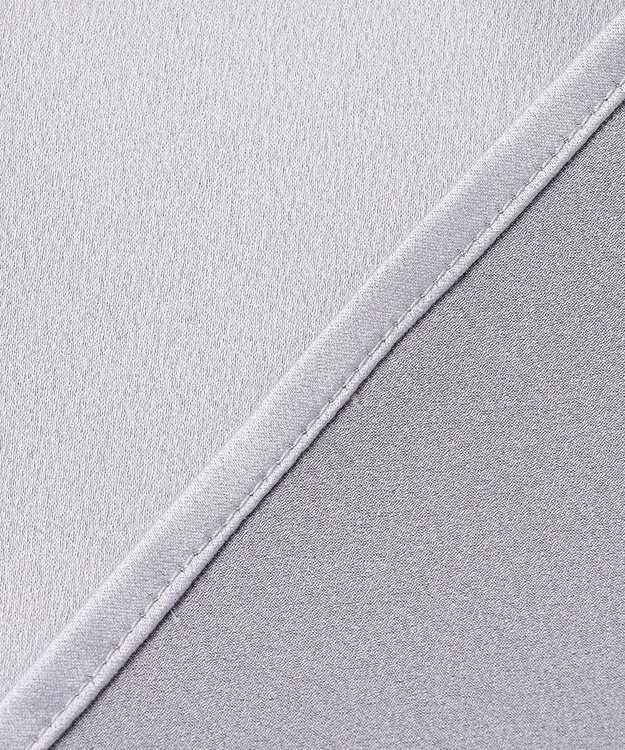 ANY SIS 【2WAY】サテン ブラウス ライトグレー