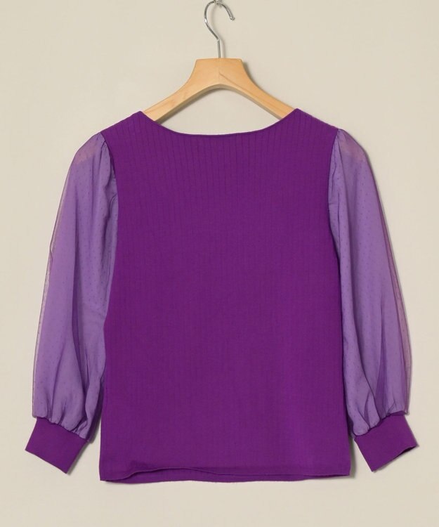 ONWARD Reuse Park 【組曲】ニット秋冬 パープル