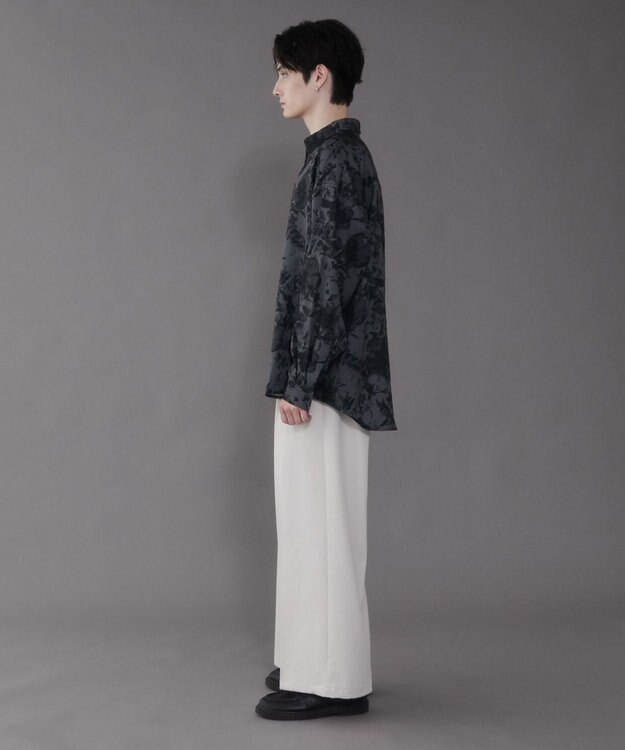 WEGO アムンゼンパターンBIGシャツ（LS） 柄2