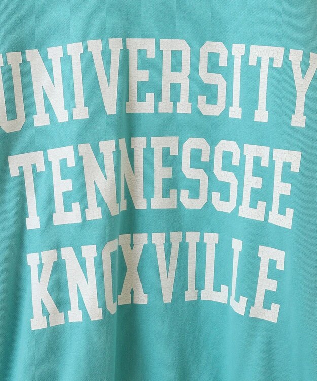 CRAFT STANDARD BOUTIQUE 【ユニセックス】裏毛プリントスウェット Blue Green