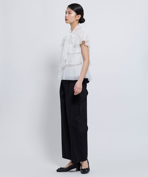 TOCCA SOUFFLE PETAL ブラウス ホワイト系