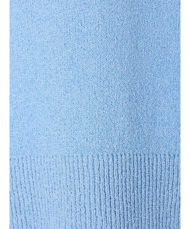 earth music&ecology ミニブークレＶネックベスト Blue