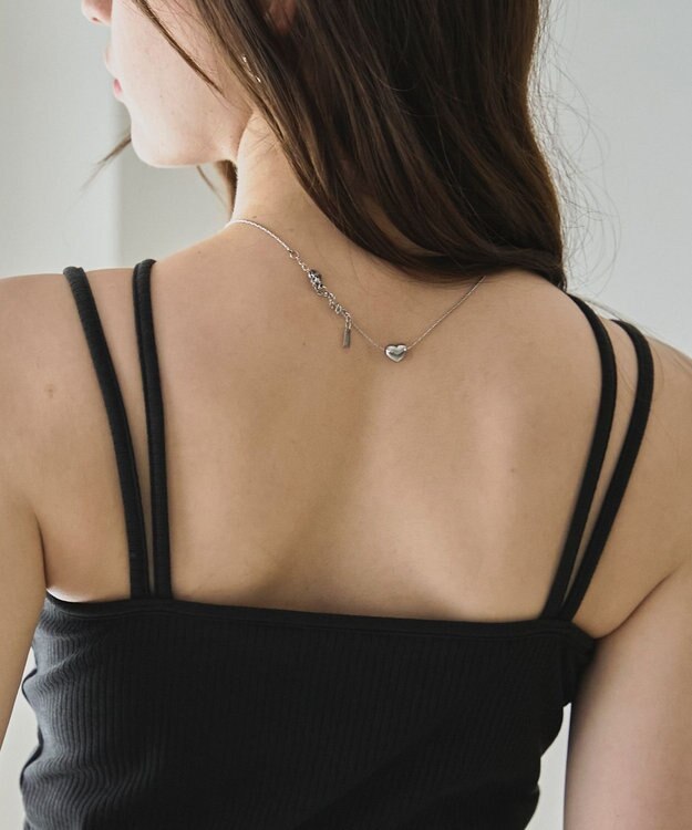 WEGO 【カップ付き】nachumoreホルターネックキャミ ブラック