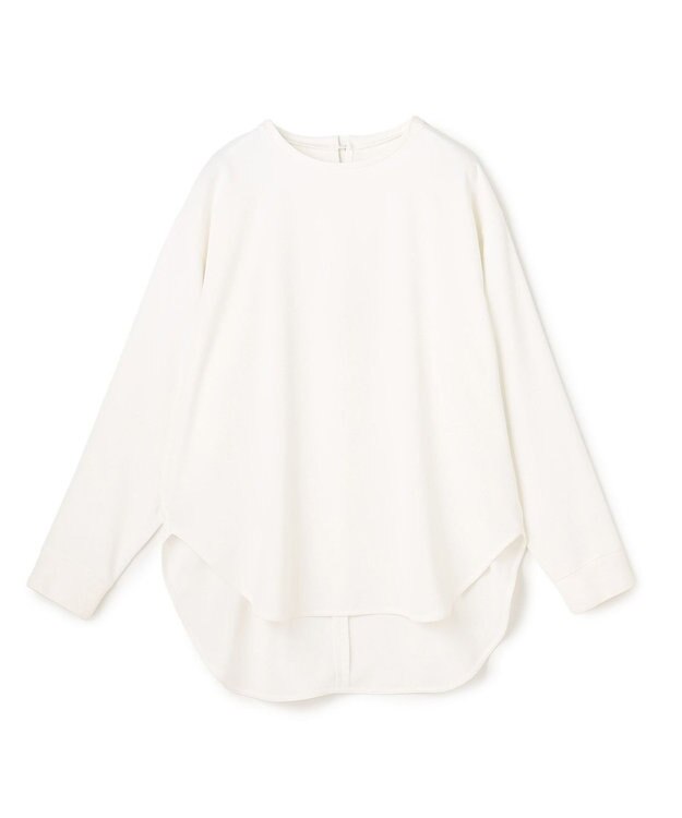 UNFILO ジョーゼット ラウンドテール プルオーバー オフ