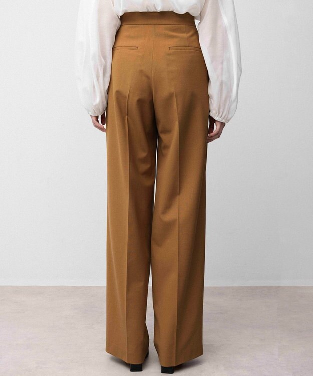 NAVE 【Nave】ウールポリエステルツイル パンツ ベージュ系