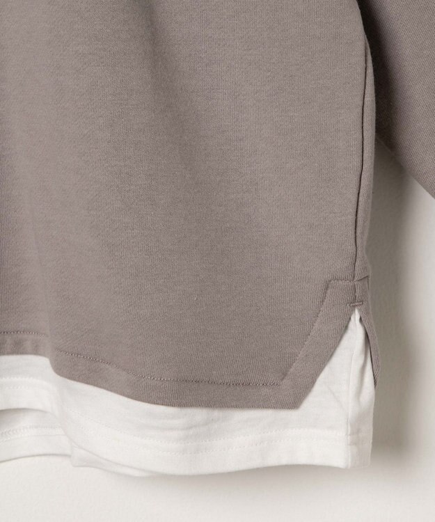 WEGO フェイクレイヤードプルオーバー ベージュ